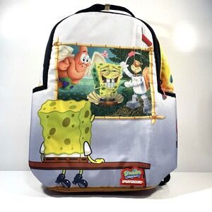 Sprayground SpongeBob SquarePants Limited Edition Backpack Multicolor EUC